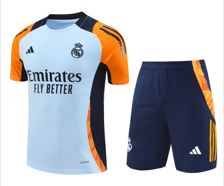 Survêtement Entraînement Real Madrid 2024/2025 Bleu clair S-XXL